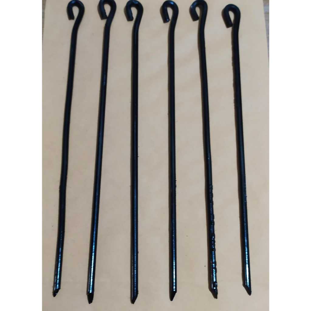 PASAK TENDA / PATOK TENDA BESI PANJANG 30 Cm