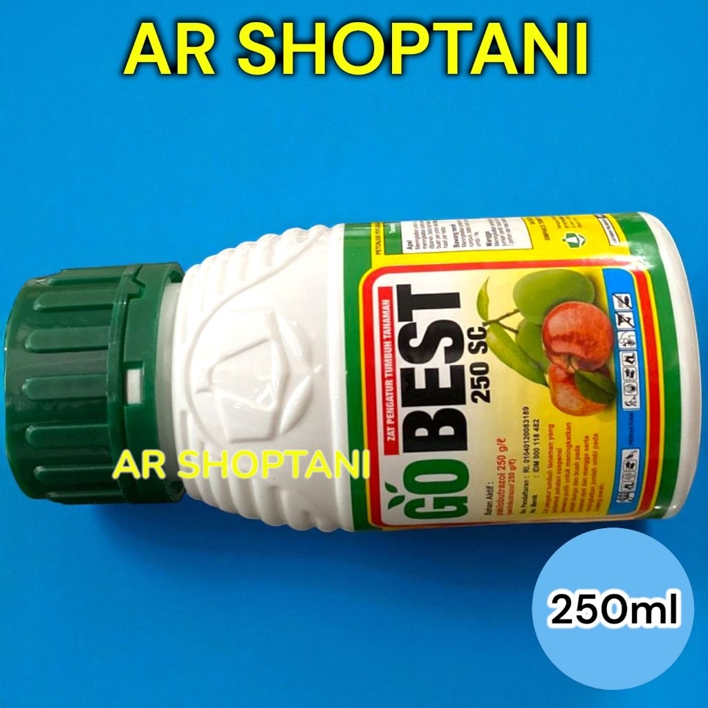 GOBEST 250 SC 259 ml (Paclobutrazol 250 g/l) zpt tanaman