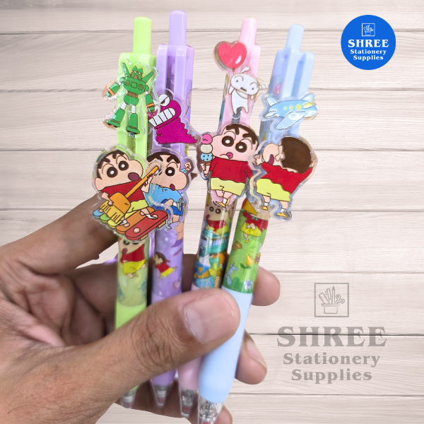 

Joytop Shin-Chan Gel Pen JT-743-1 Mix – Pulpen Tinta Gel Halus Smooth Writing Cute Cartoon Stationery | Shree Stationery Supplies