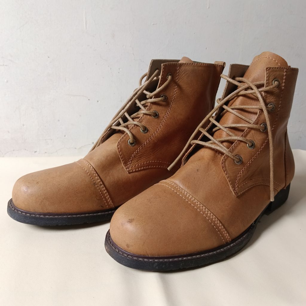 SALE sepatu boots kulit sentra kulit magetan sepatu kulit sapi