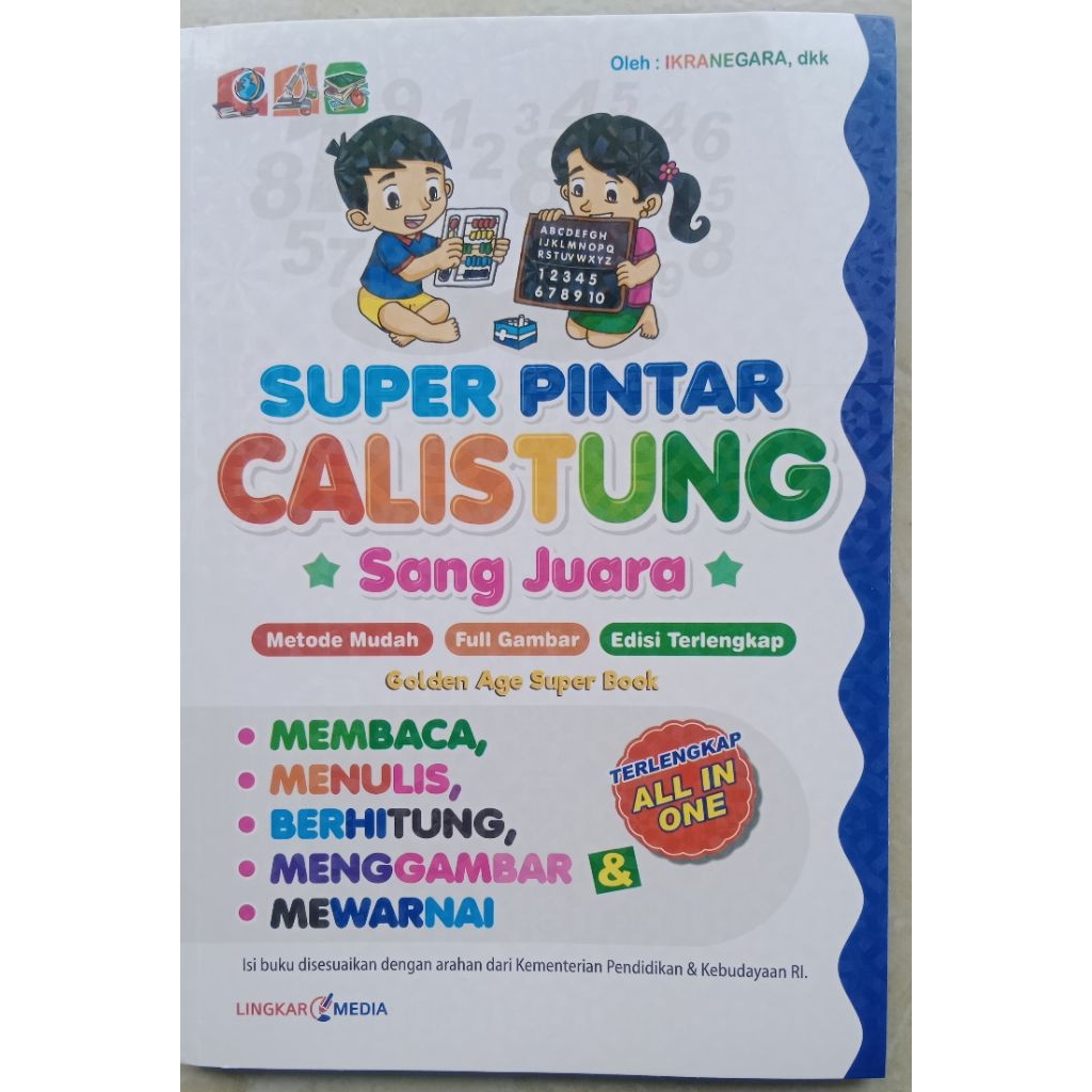 

buku super pintar Calistung sang juara all in one, Lingkar Media