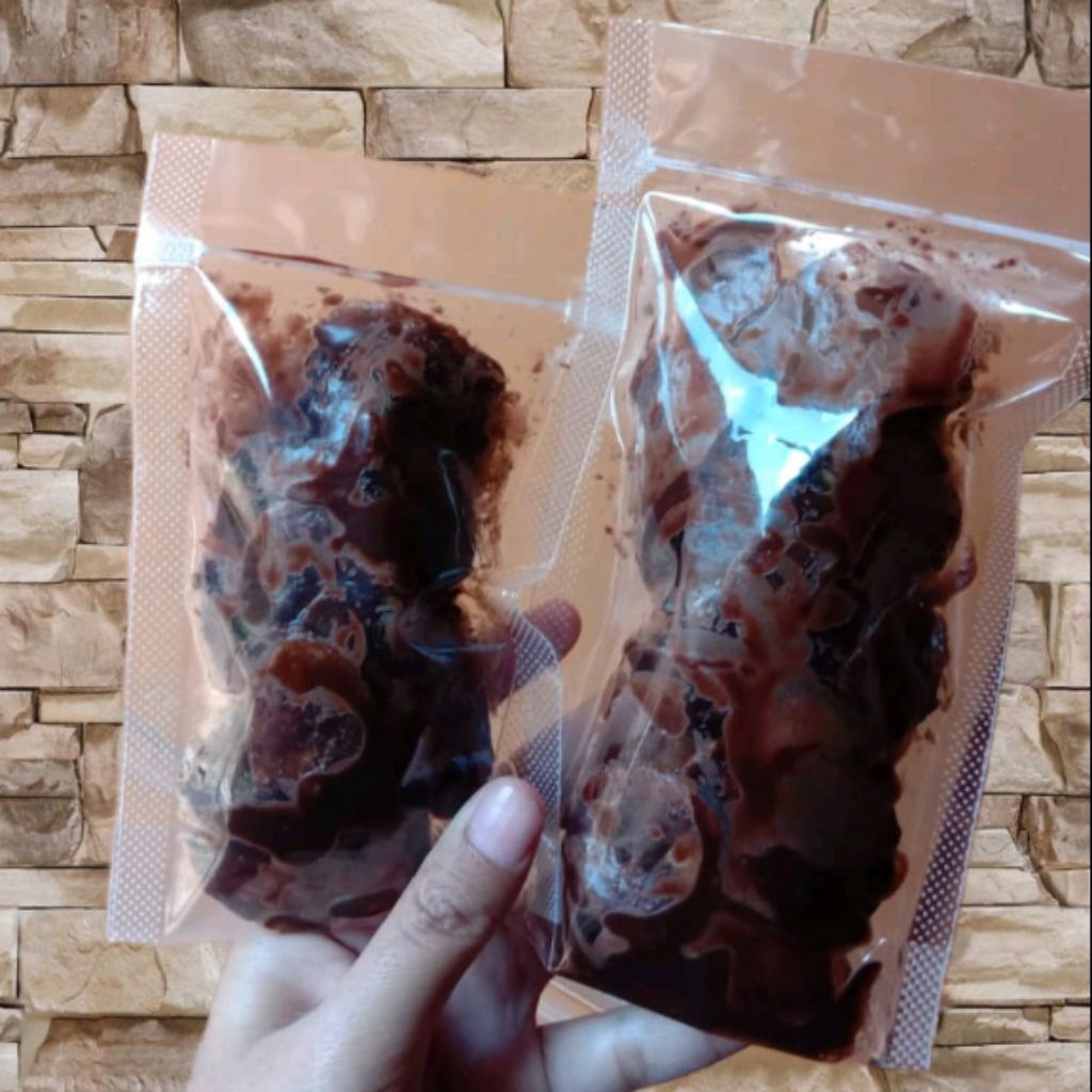 

keripik pisang coklat lumer kemasana pouch | kerpik pisang | banana chips | cemilan manis | jajanan sehat