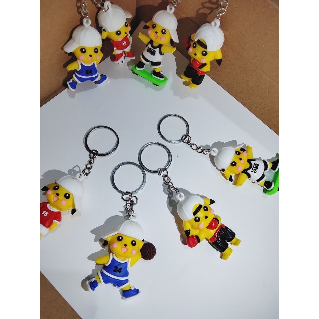 Gantungan Kunci / Hiasan Tas / Souvenir Karakter Pokemon