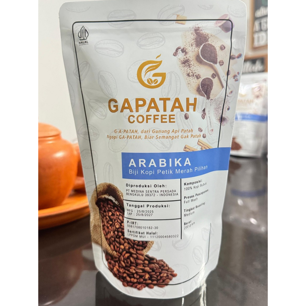 

Kopi Gapatah | Kopi Arabika Bubuk Premium Kepahiang – Single Origin Fresh Roast 200g