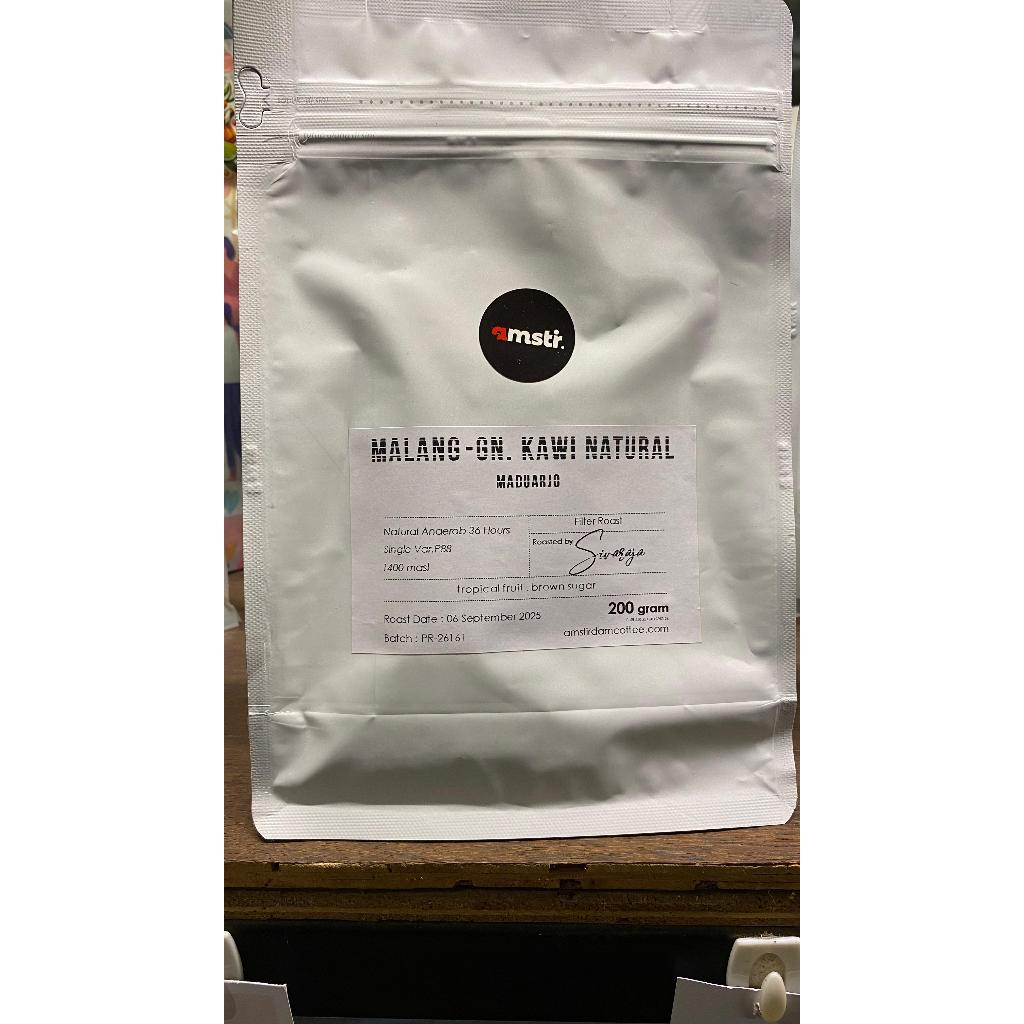 

Arabica Gn Kawi Natural Anaerob 72 hours 200gr