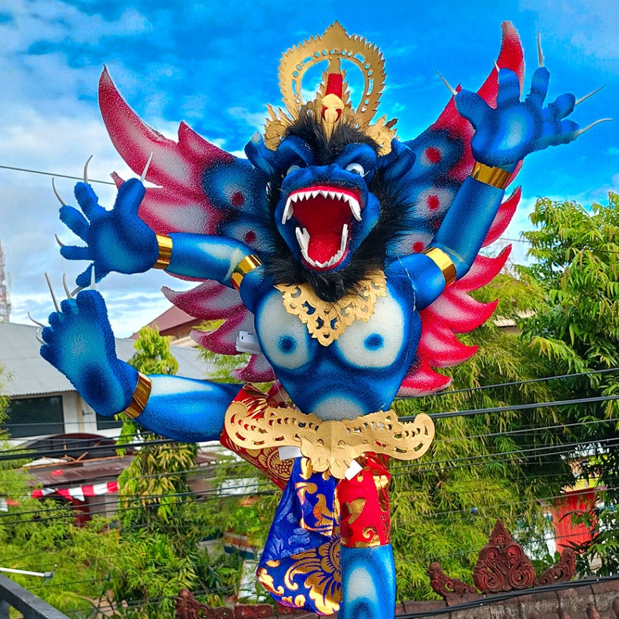 Ogoh Ogoh Mini Isi LAMPU Ogoh Ogoh Jumbo Ogoh Ogoh Mainan Anak Anak