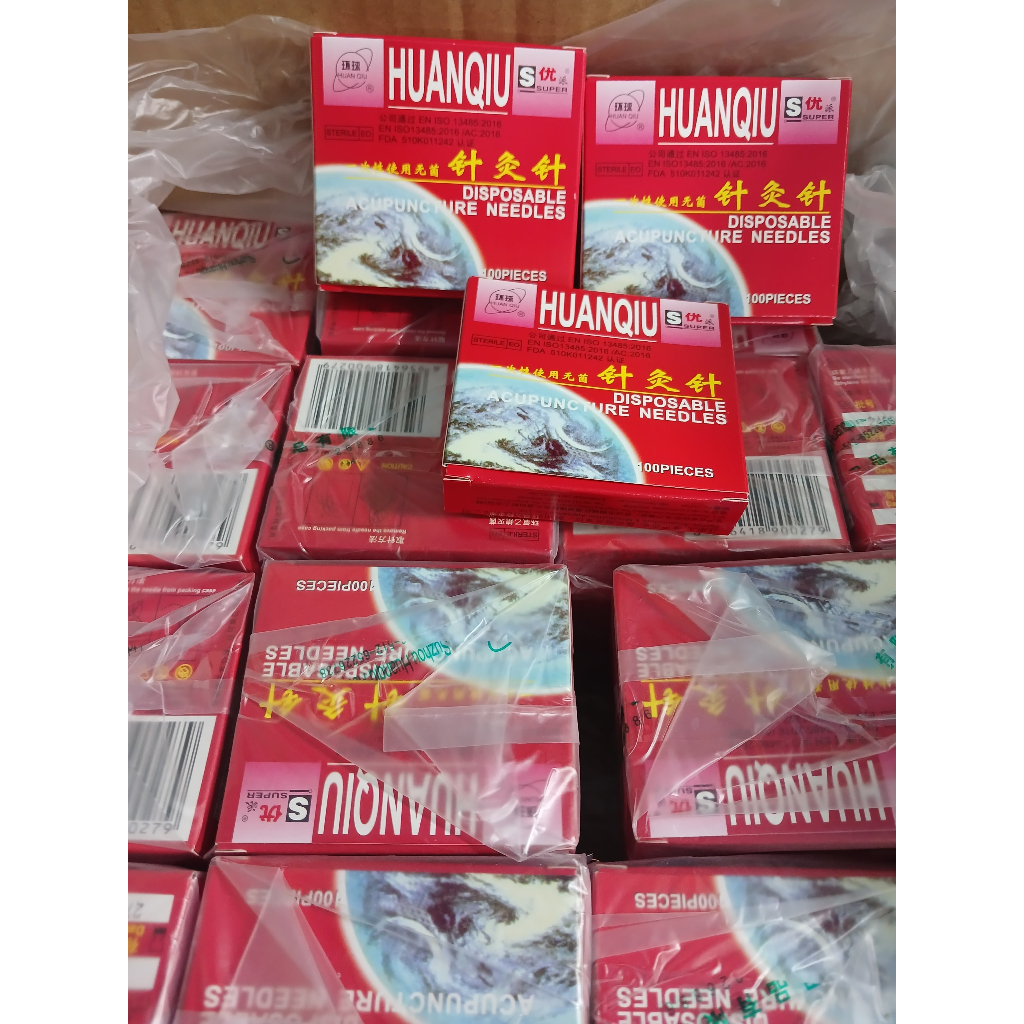 Jarum Akupuntur 0.18 x 13 (1/2 cun) HuanQiu / Acupunture Needle Aneka Ukuran Tanpa Pentul ukuran 0.1