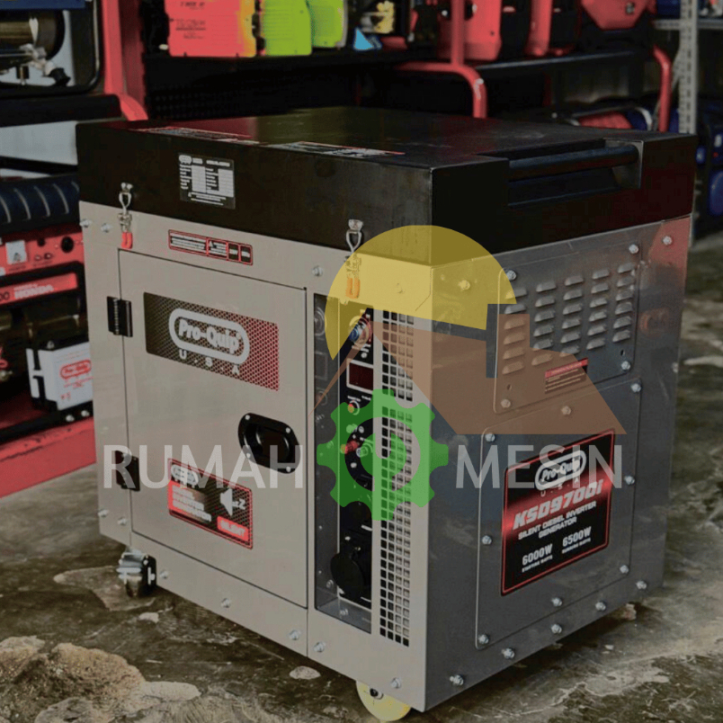 Genset Silent Inverter Proquip 6500 Watt Genset Proquip KSD 9700 i