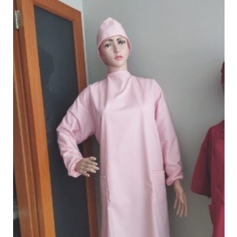 Gown Hazmat Microfiber custom warna