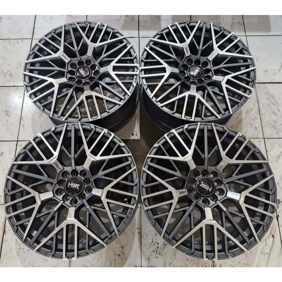 VELG MOBIL SECOND HSR BENAWA RING 18 LEBAR 8 PCD 5X14,3 GREY POLIS