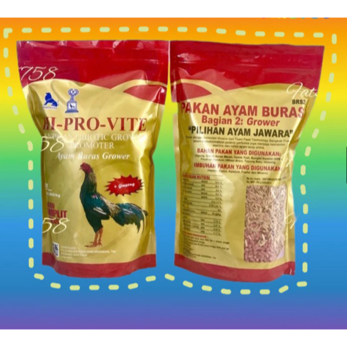 Hi Pro vite A595K Pakan Ayam Bangkok Dewasa