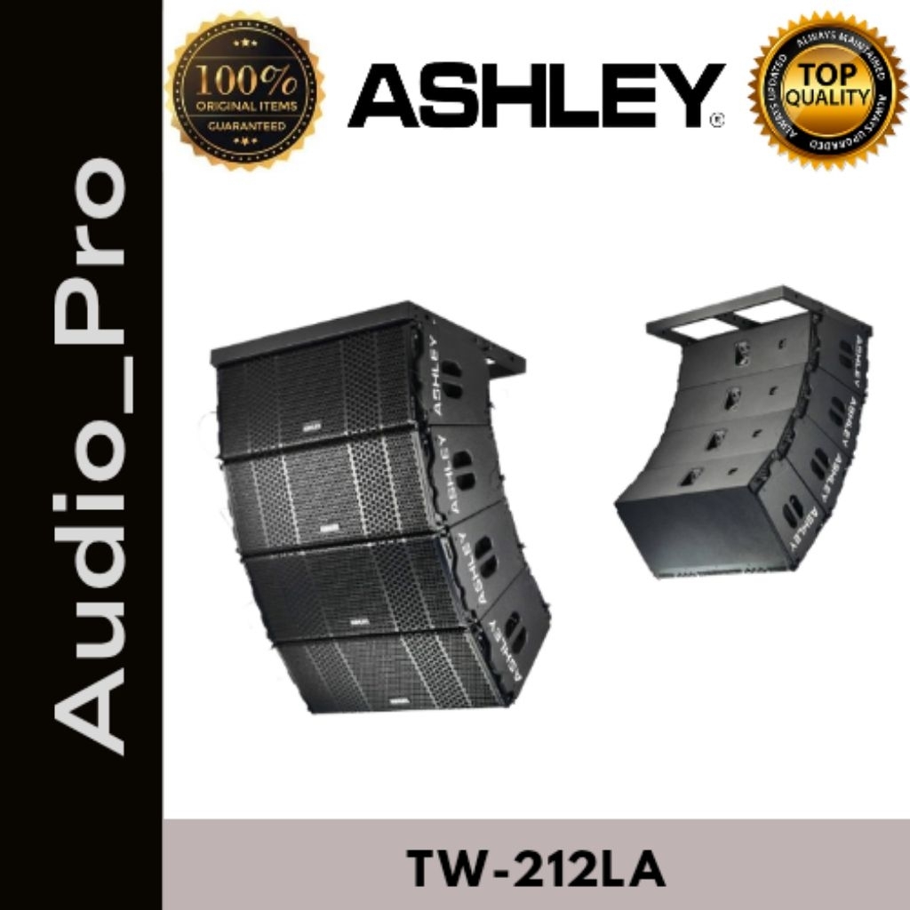 SPEAKER LINE ARRAY ASHLEY TW 212LA PASIF 12INCH ORIGINAL / TW 212LA ASHLEY ORI PASIF 12INCH DOUBLE