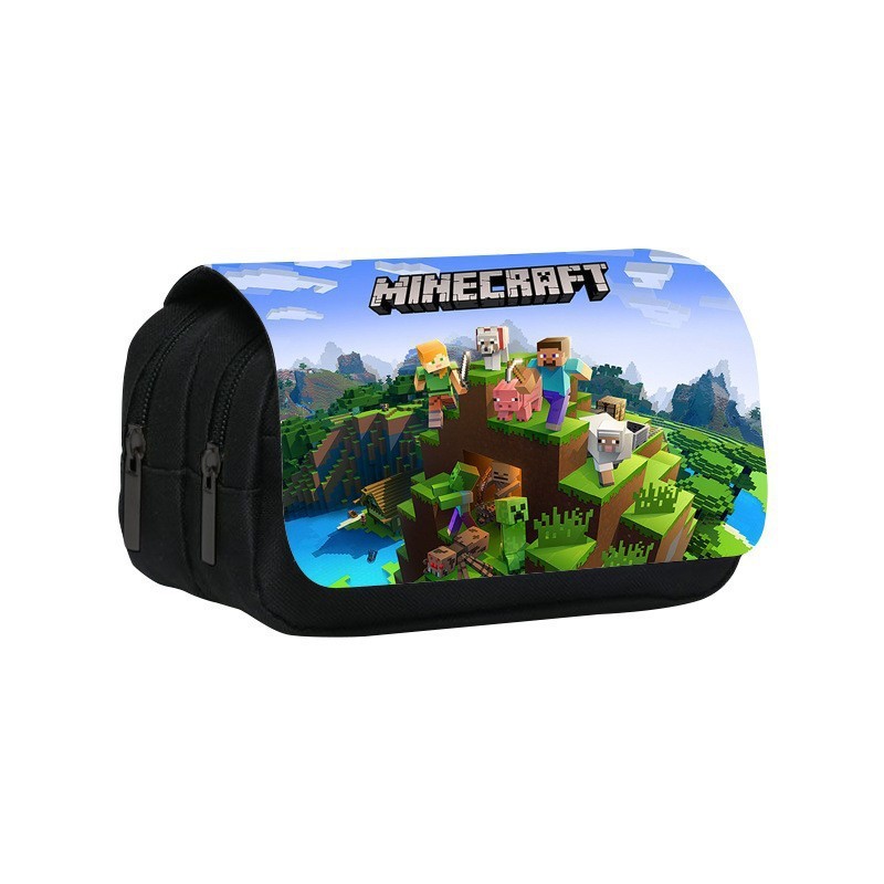 

PENCIL CASE 2 SLETING MOTIF MINECRAFT 6589