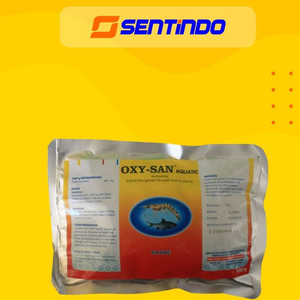 OXYSAN - OXY SAN - Suplemen Oksigen Tambak Udang dan Ikan - Termurah