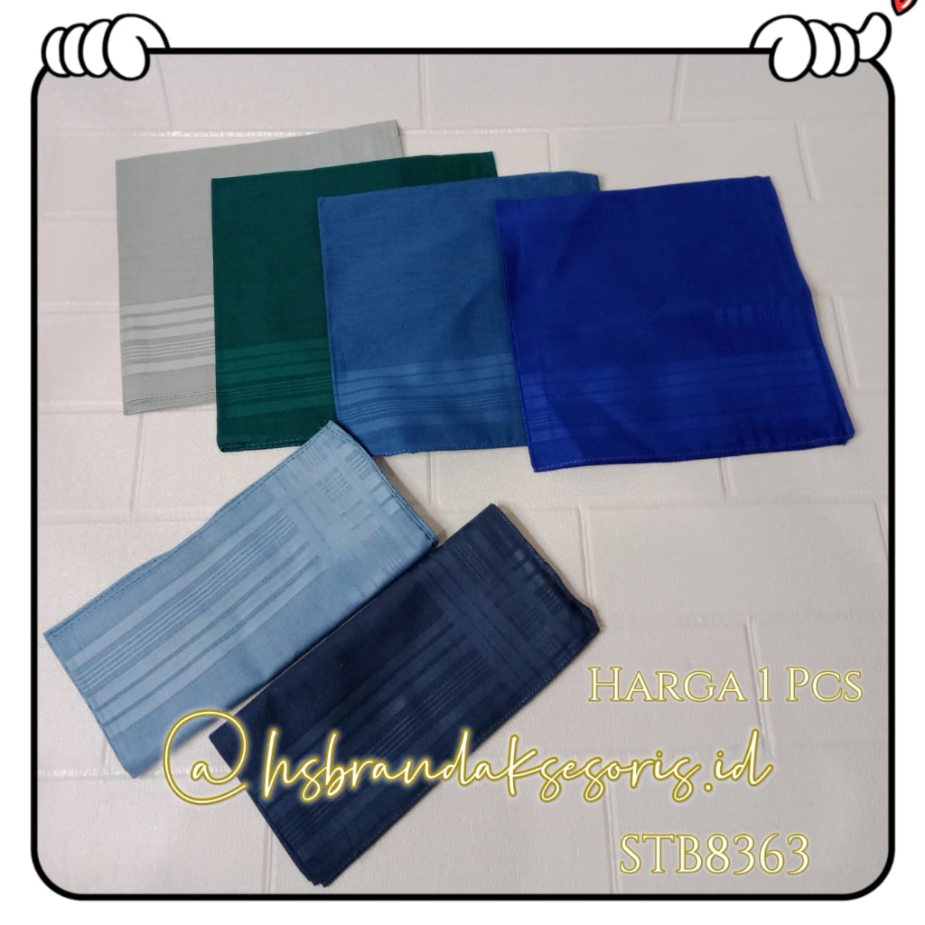 SAPU TANGAN COTTON IMPORT PREMIUM / SAPU TANGAN PRIA DAN WANITA MOTIF GARIS / SAPU TANGAN WAJAH / SA