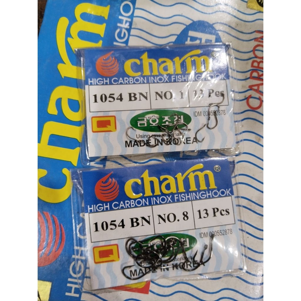 Kail Pancing Charm Tipe 1054 Ring (UKURAN KECIL) , EXTRA TAJAM