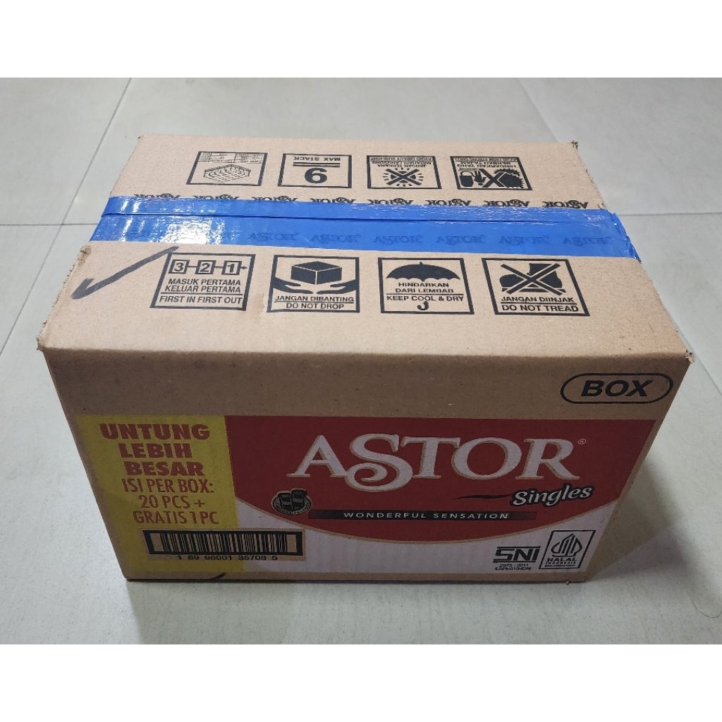 

ASTOR SINGLES JUAL KARTONAN(1 KARTON 8 BOX)