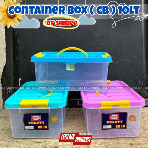 CONTAINER BOX CB 10 BY SHINPO | BOX DOKUMEN | BOX ORGANIZER | BOX SERBAGUNA | BOX MULTIFUNGSI | BOX 