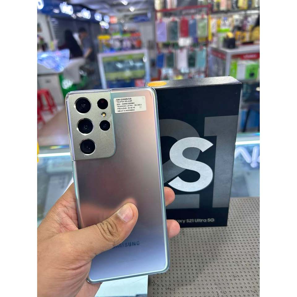 SAMSUNG S21 ULTRA 16/512GB SEIN SECOND NORMAL FULLSET
