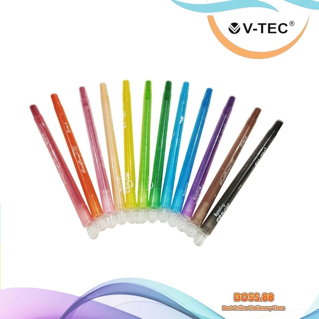 

CRAYON PUTAR 12 WARNA V-TEC RC-1216 (1 SET)