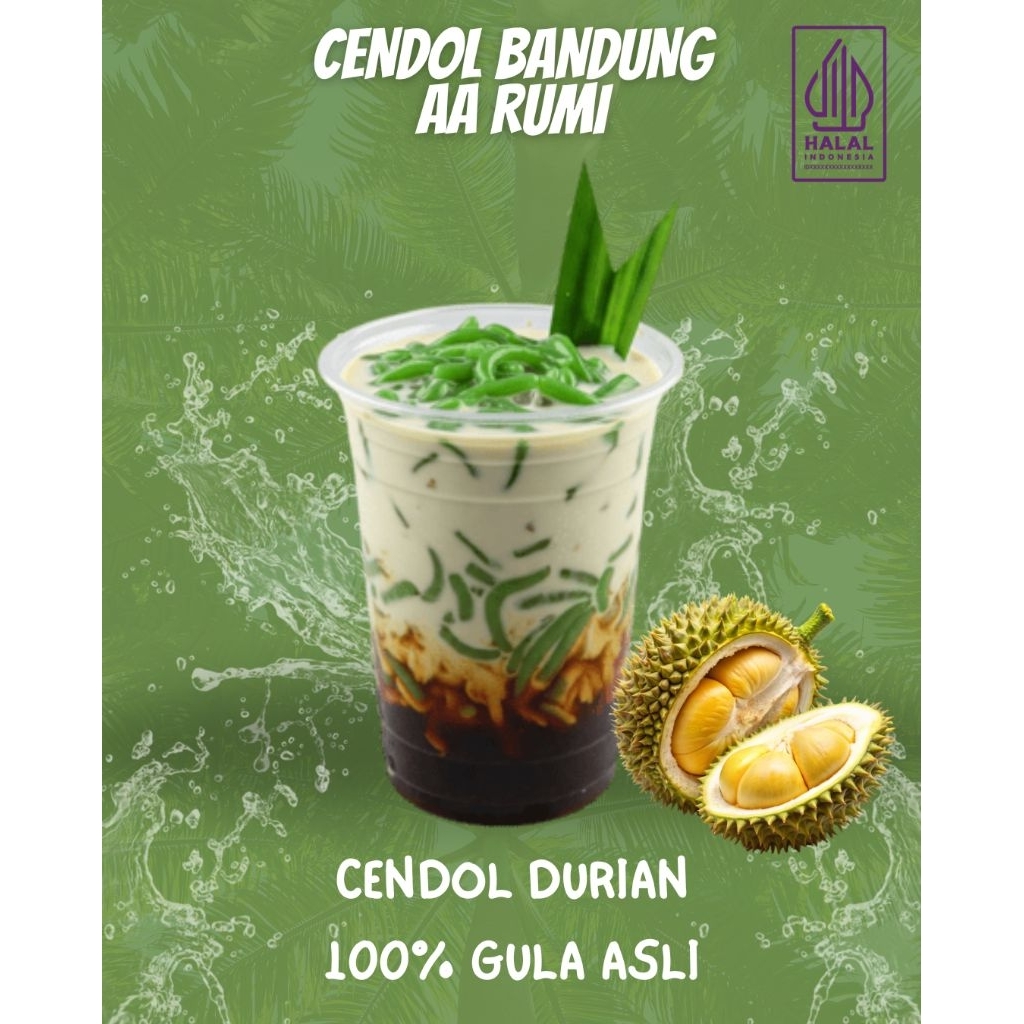 Es Cendol Bandung Aa Rumi - Durian