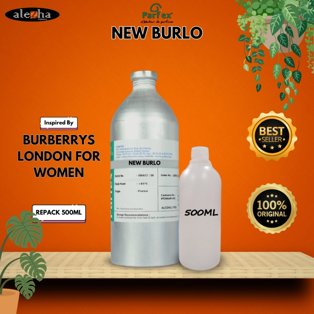 Bibit Parfum Murni NEW BURLO / BURBERRY LONDON WOMEN (PARFEX) 500ml