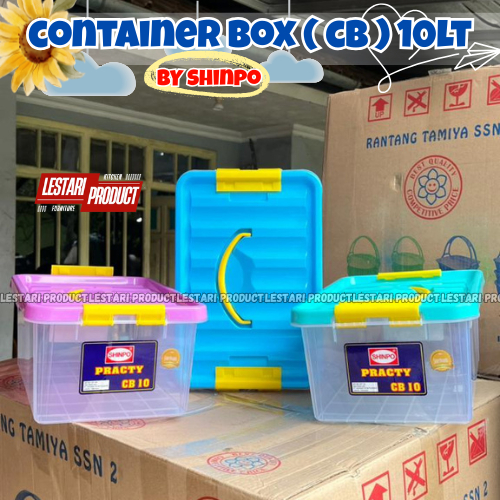 CONTAINER BOX CB 10 BY SHINPO | BOX DOKUMEN | BOX ORGANIZER | BOX SERBAGUNA | BOX MULTIFUNGSI | BOX 