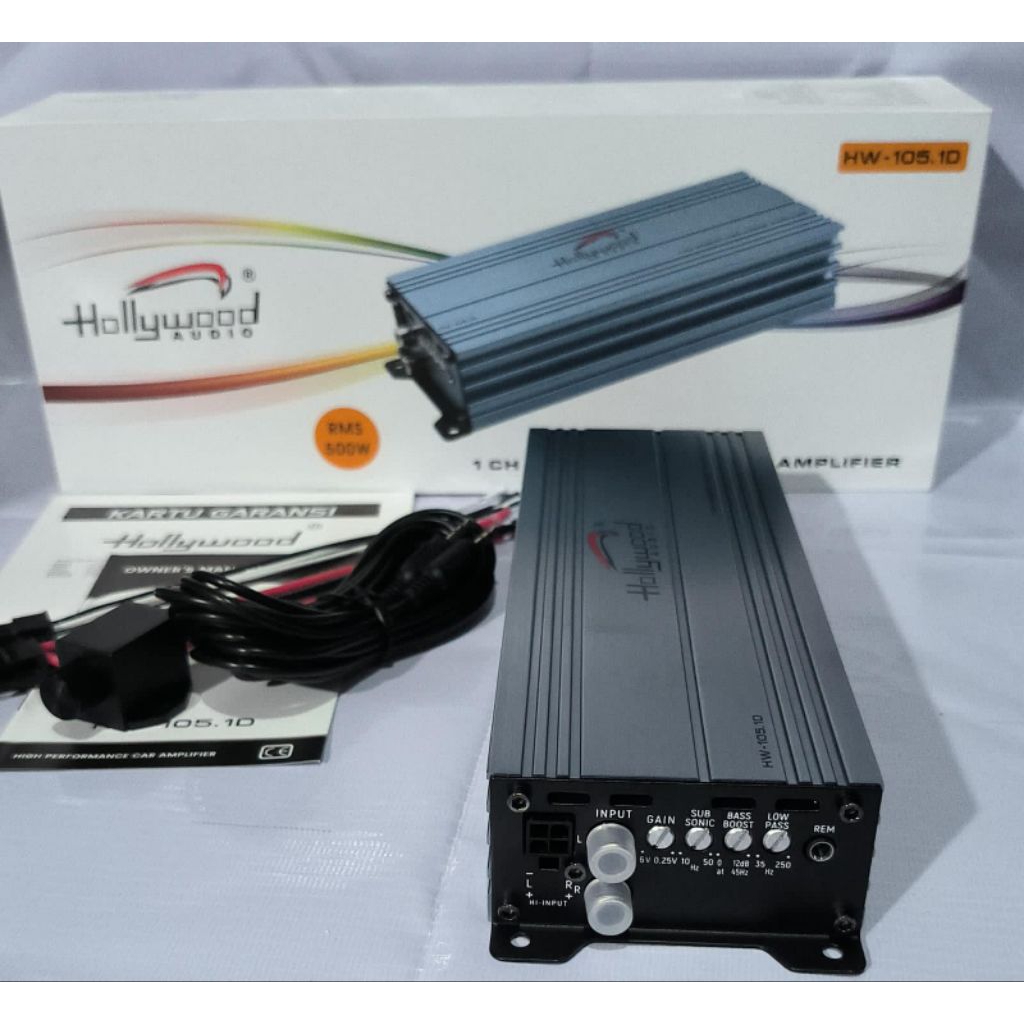 Power Mobil Hollywood HW-105.1D | Monoblock Class D High Power