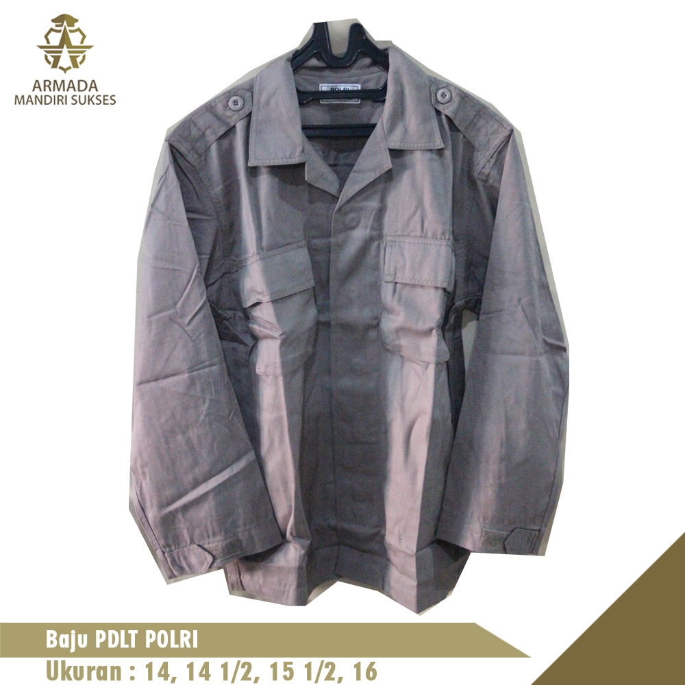 Baju PDLT Polri | Kemeja Kerja Lapangan