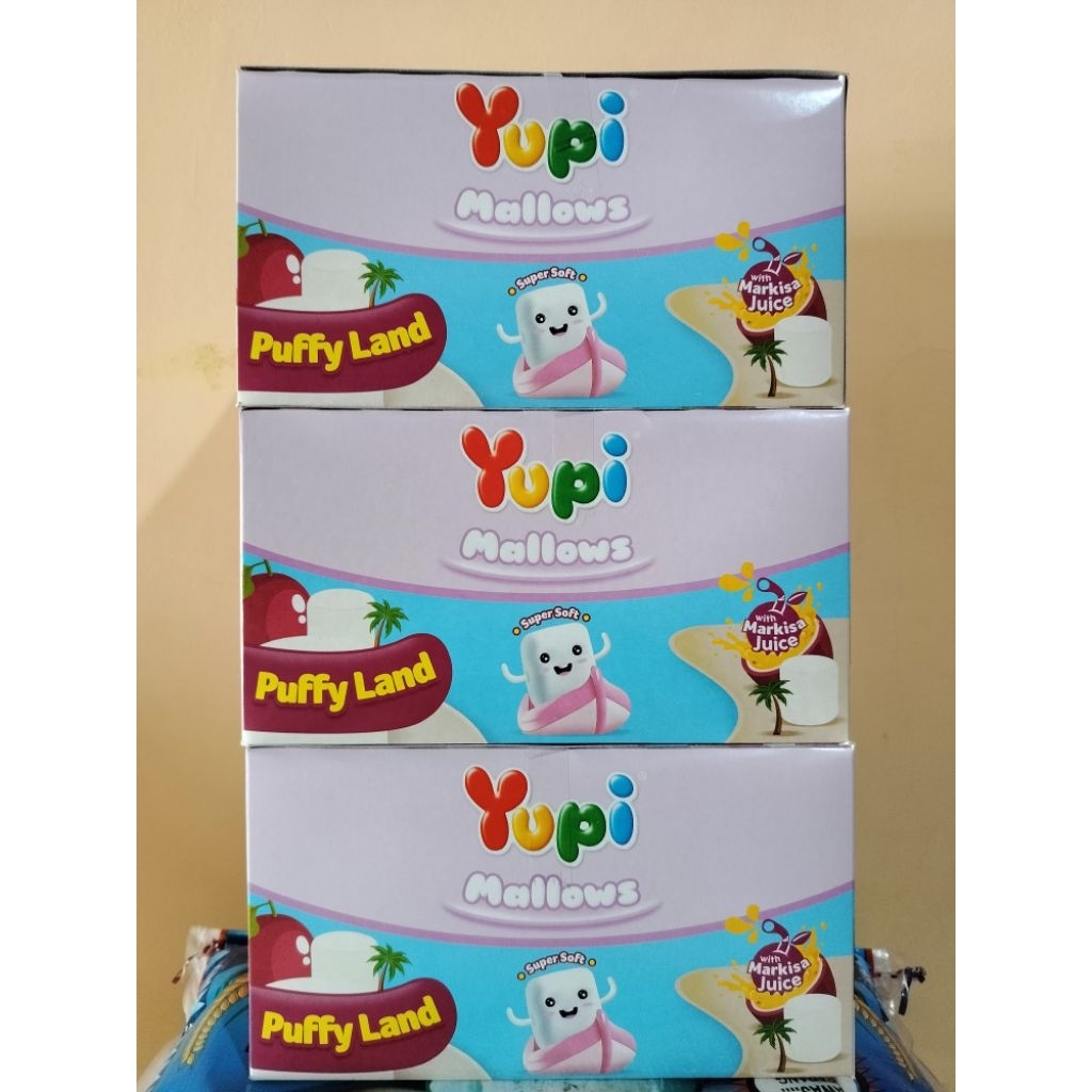 

Yupi Mallows Puffy Land (1kotak isi 12pcs)