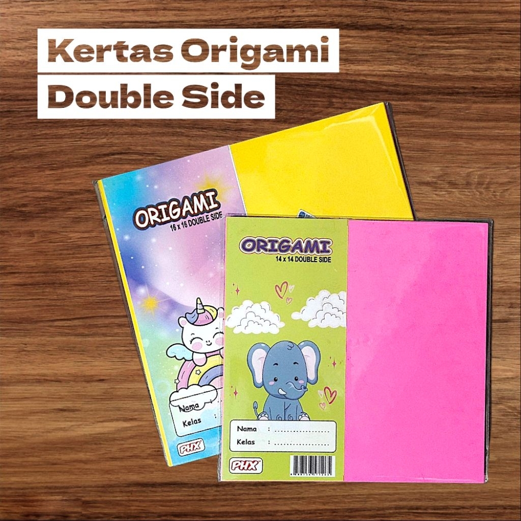 

Kertas Origami Double Side/Kertas Lipat Dua Sisi