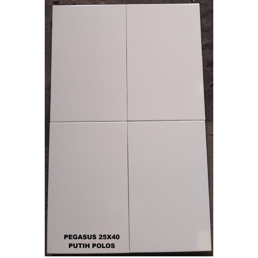Keramik Pegasus 25x40 putih polos kw 1 keramik dinding putih polos keramik dinding 25x40 keramik put