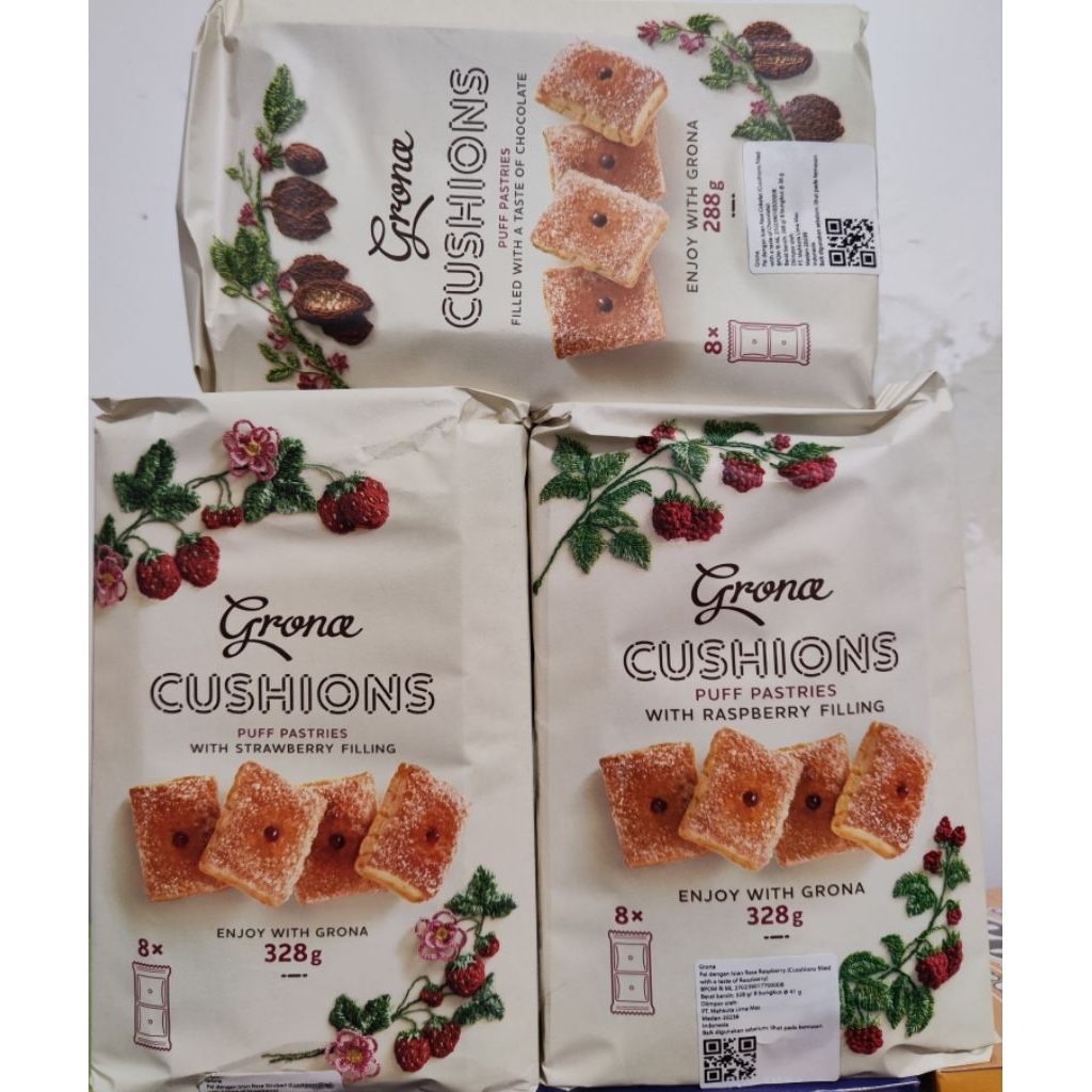 GRONA CUSHIONS PUFF PASTRIES 288 GRAM 328 GRAM