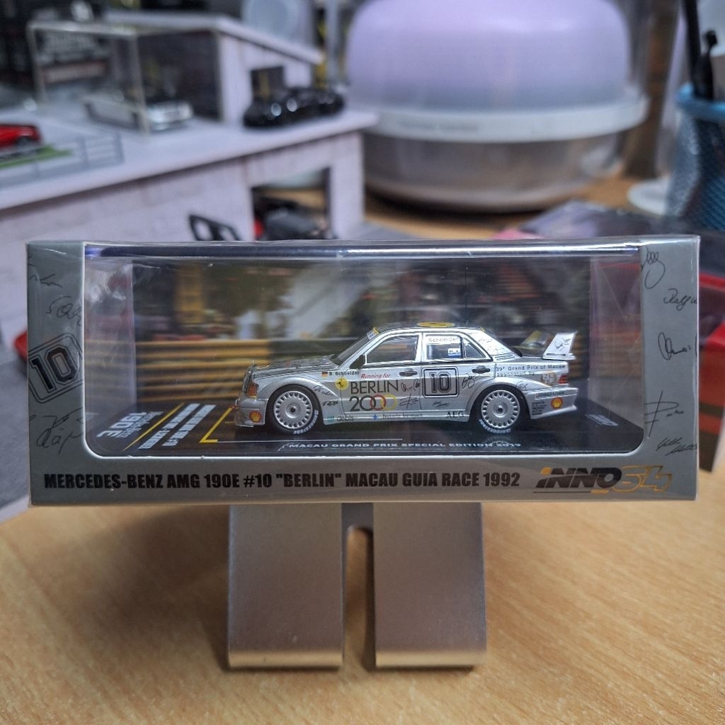 INNO64 Skala 64 Mercedes Benz 190E #10 Berlin Macau Race 1992