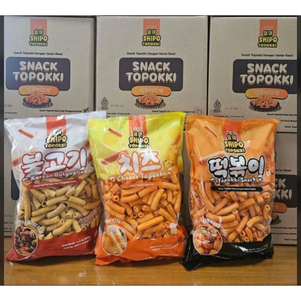 

1 DUS (3KG) TOPOKKI SNACK (BALADO / KEJU / BBQ) TTEOKBOKKI STICK