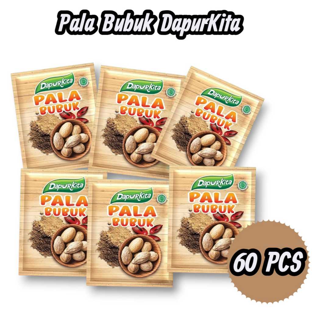 

Promo 5 Renceng isi 60 PCS Bubuk Pala Bumbu Dapur Instan Siap Pakai