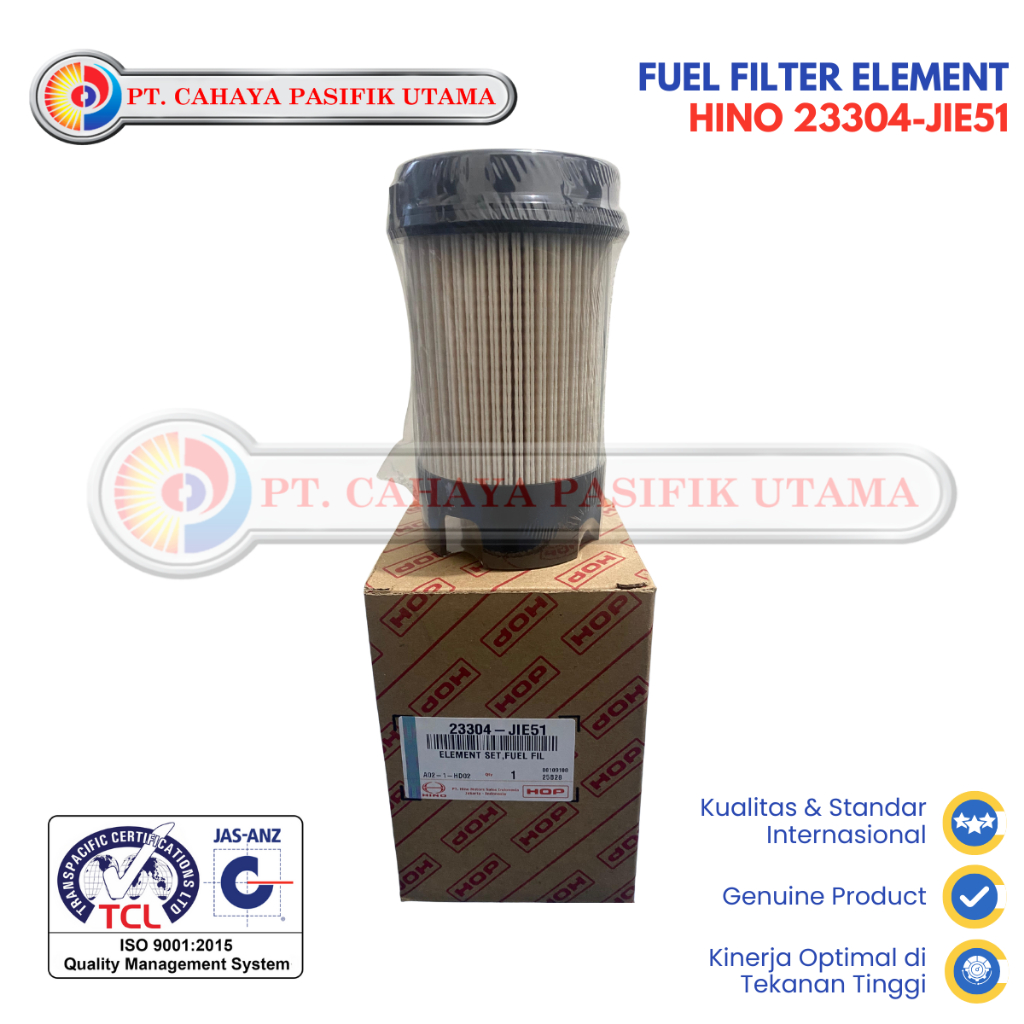 Fuel Filter Hino 23304-JIE51 | Element Set Fuel Filter Original