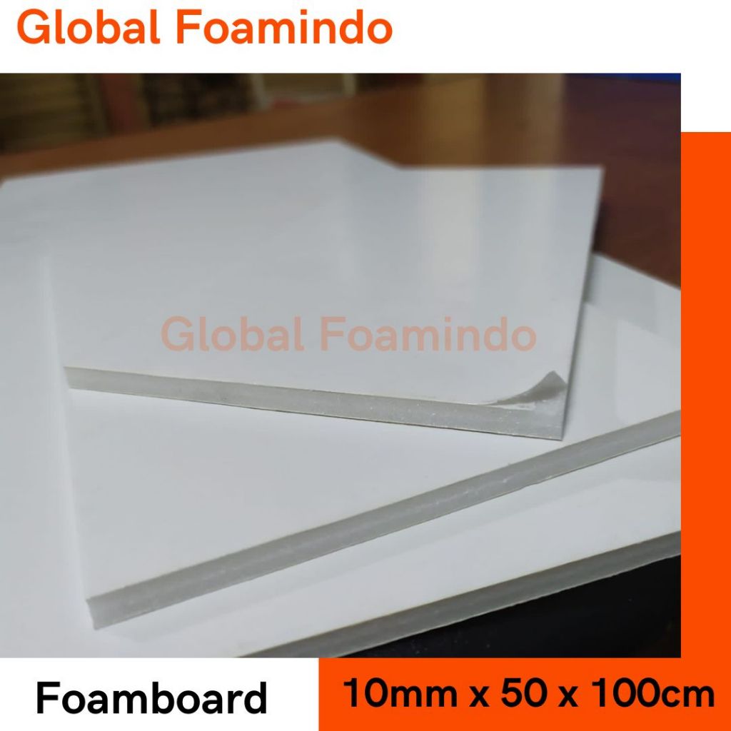 

Foamboard 10mm x 50 x 100cm