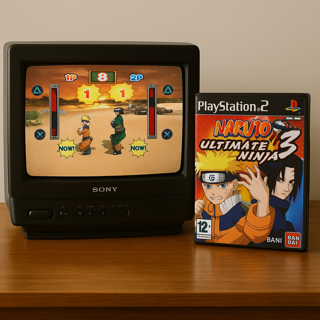 [ Game PS2 Playstation 2 ] Naruto: Ultimate Ninja 3