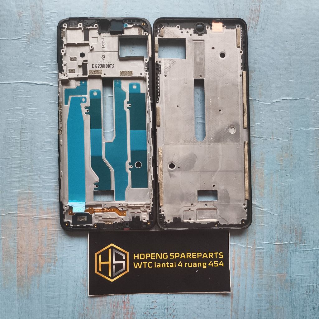 Frame tatakan LCD Infinix Zero 5G Black