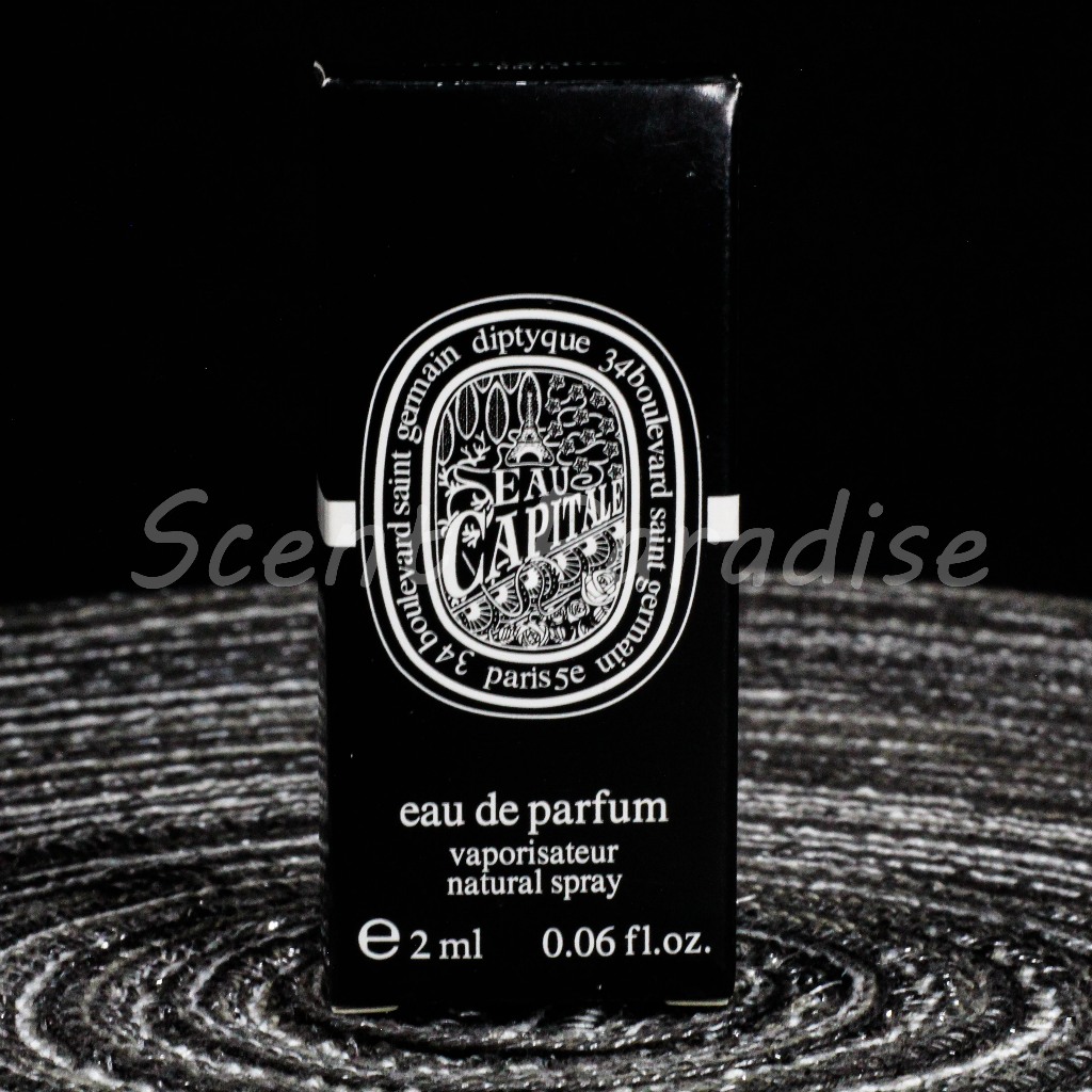 Diptyque Eau Capitale Eau de Parfum, 2019 Tester Parfum 1.5ml Wewangian Parfum Botol/Sampel