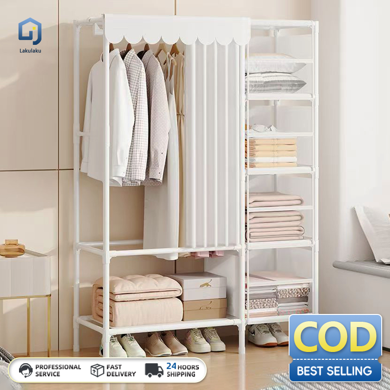 ⭐ COD ⭐ Rak Gantung Serbaguna Rak Pakaian rak baju laci rak baju tempat pakaian celana tas topi sepa