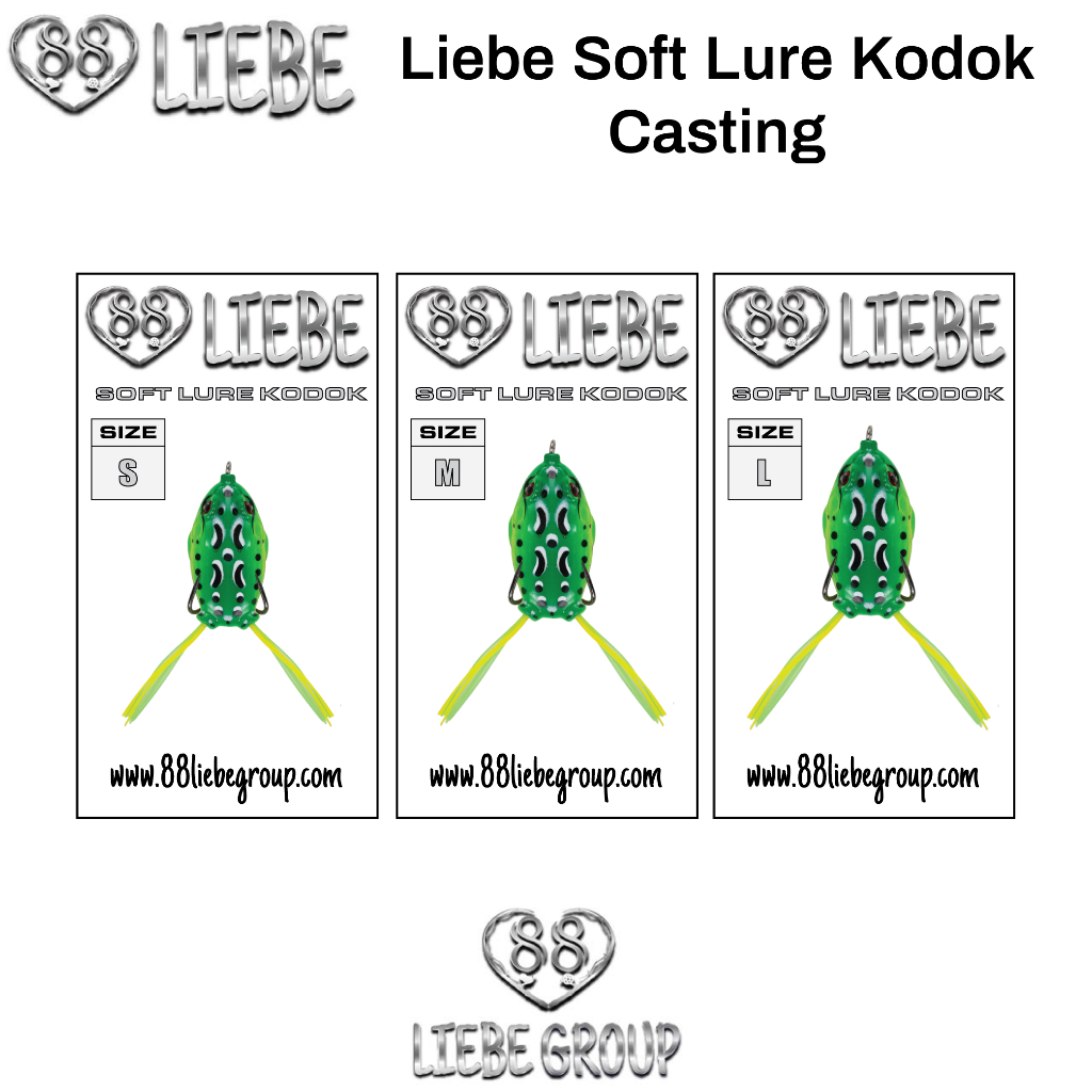 Liebe Kodok umpan mainan mancing gabus