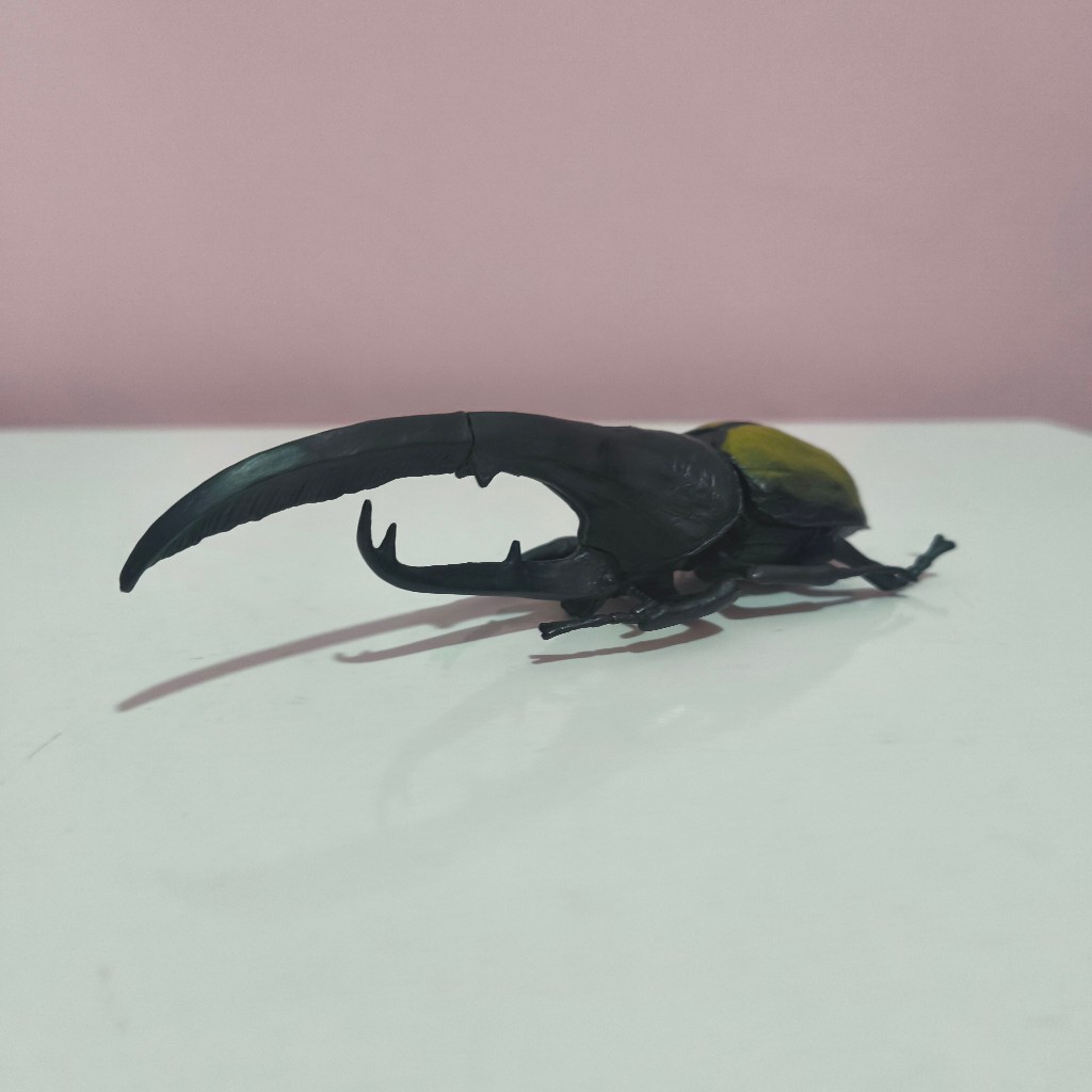 gashapon bandai figure miniatur kabuto kumbang tanduk animal 1:1