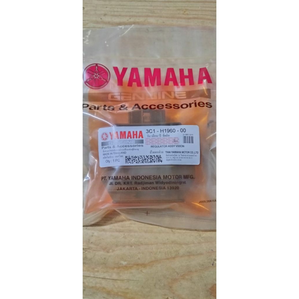 REGULATOR / KIPROK VIXION OLD (2007-2012).  TANPA DUS,  ORI THAILAND