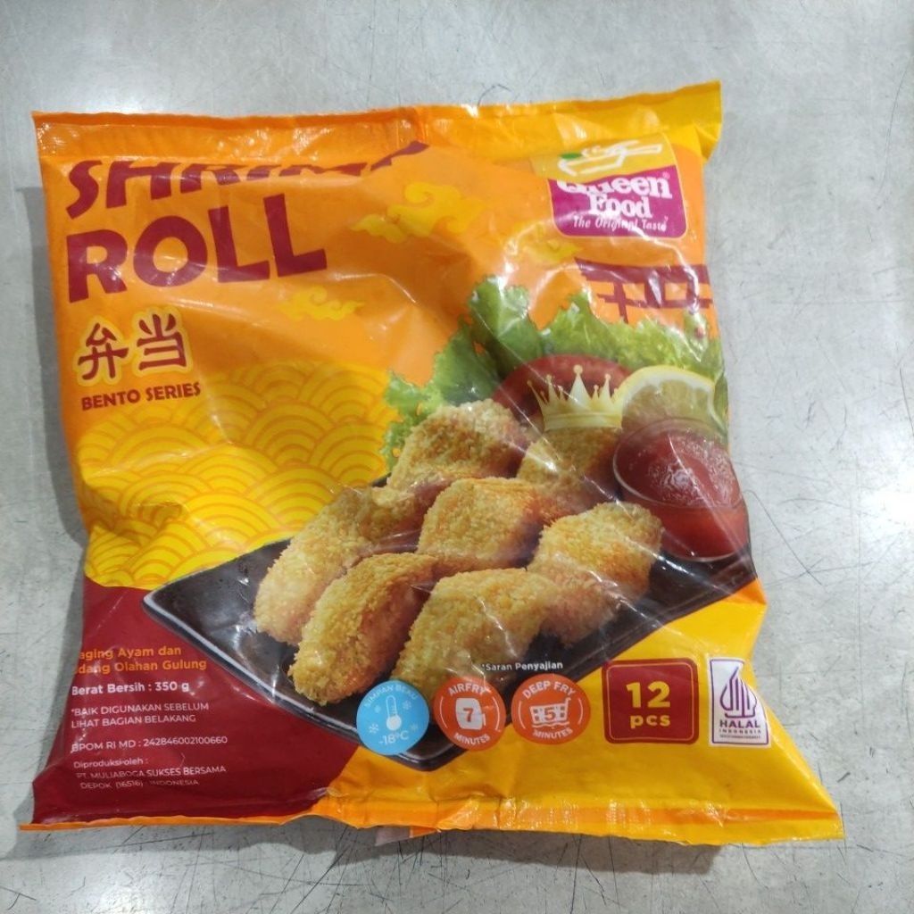 

Queen food SHRIMP ROLL 340 gram