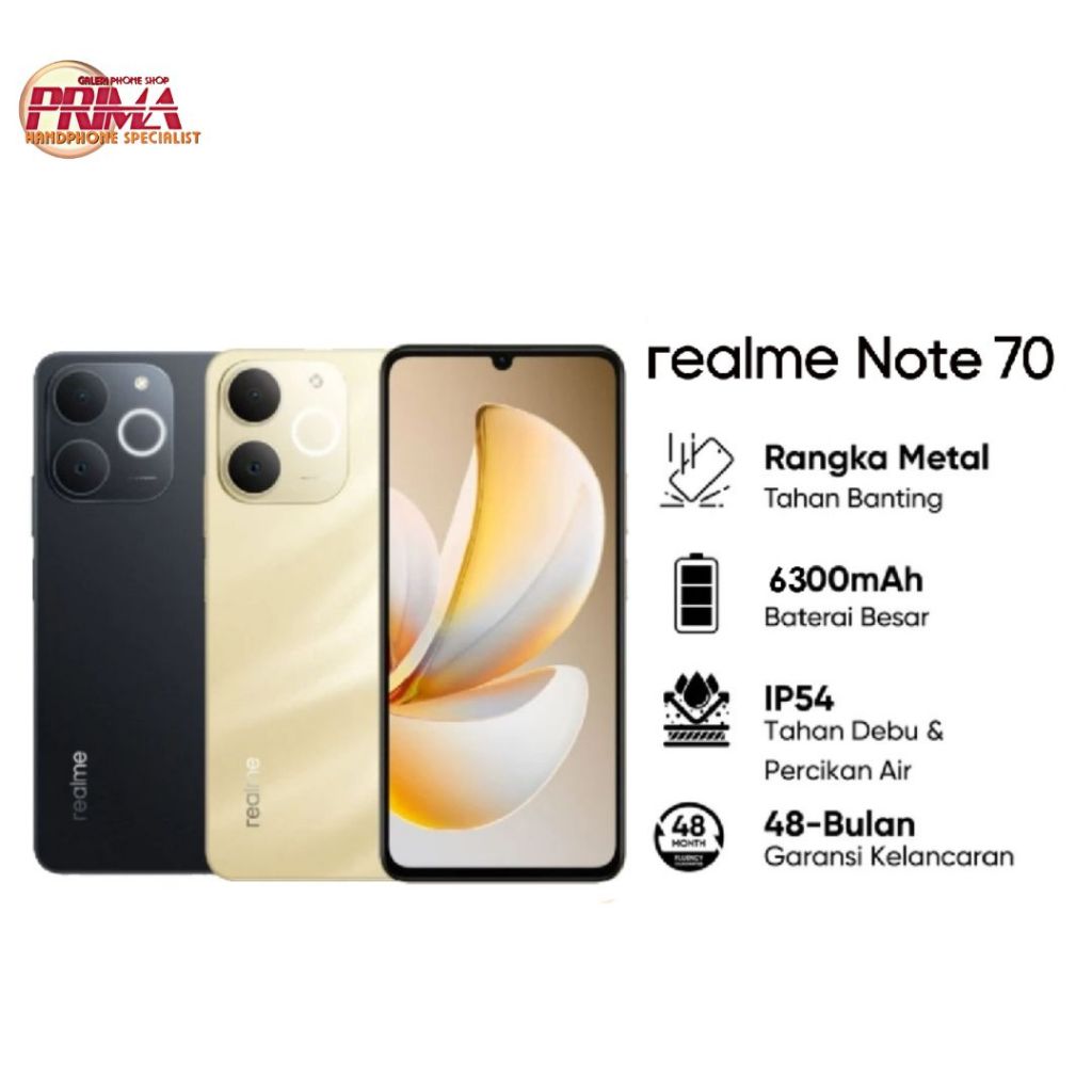 Realme note 70 ram 4/64gb ram 4/128gb
