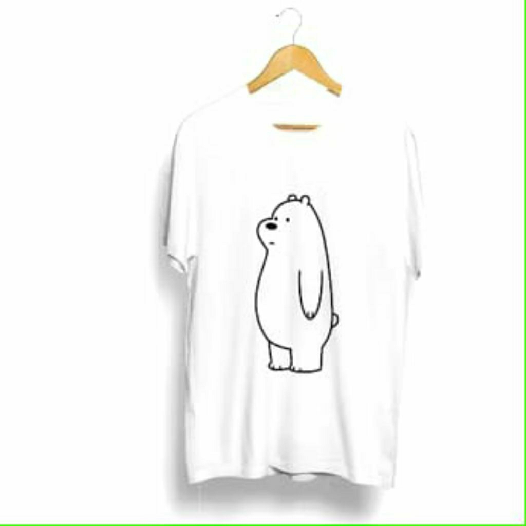 KAOS TSHIRT WE ARE BEARS ICE BEAR