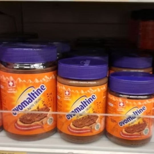 

Ovomaltine spread selai coklat CRUNCHY CREAM CHOCOLATE 230gr / 380gr / 680gr