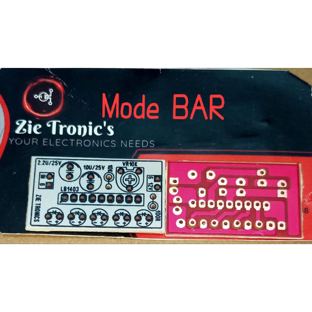 PCB LED VU MODE BAR ALMS MIXER CROSSOVER TONE CONTROL DLL